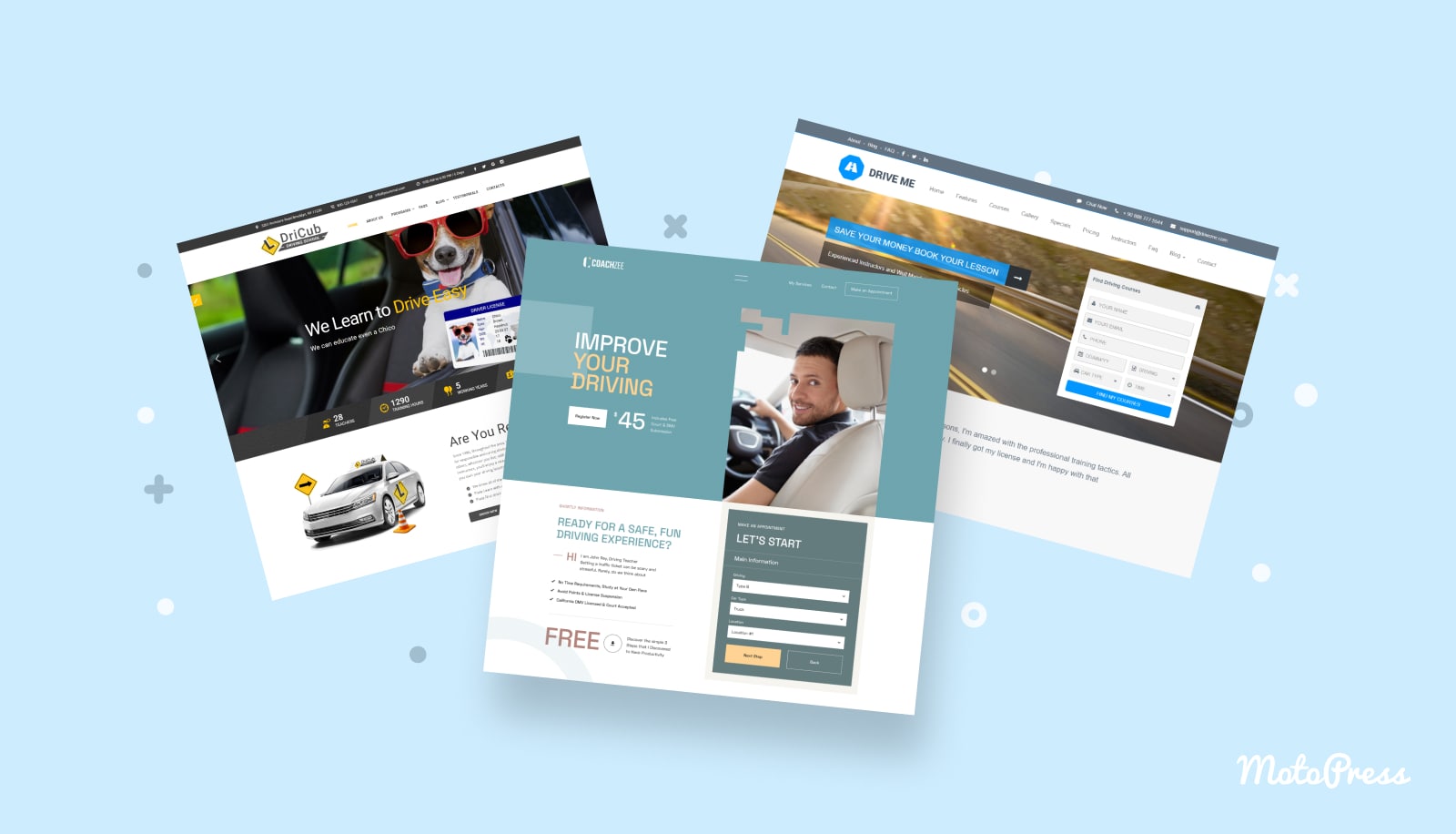 11 Best Driving School WordPress Themes: Accelerate Your Online Presence