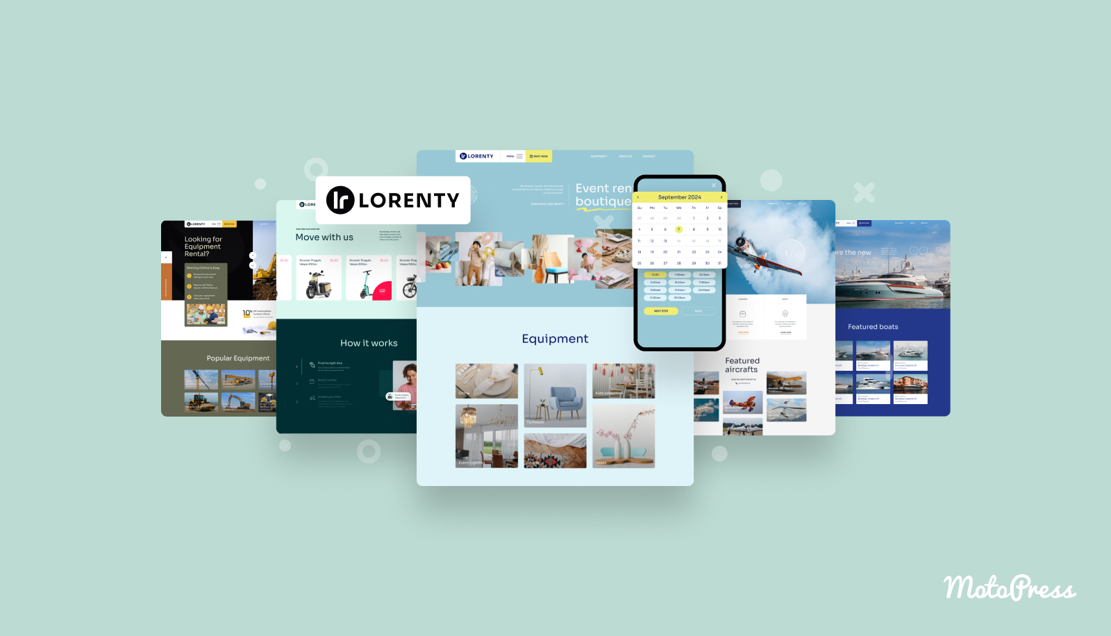 Lorenty: Review of the Innovative Equipment Rental WordPress Theme
