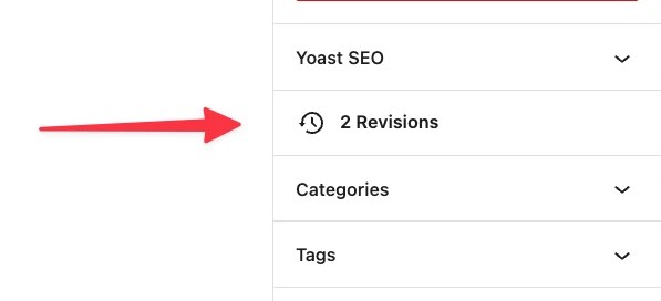 What Are Revisions in WordPress?