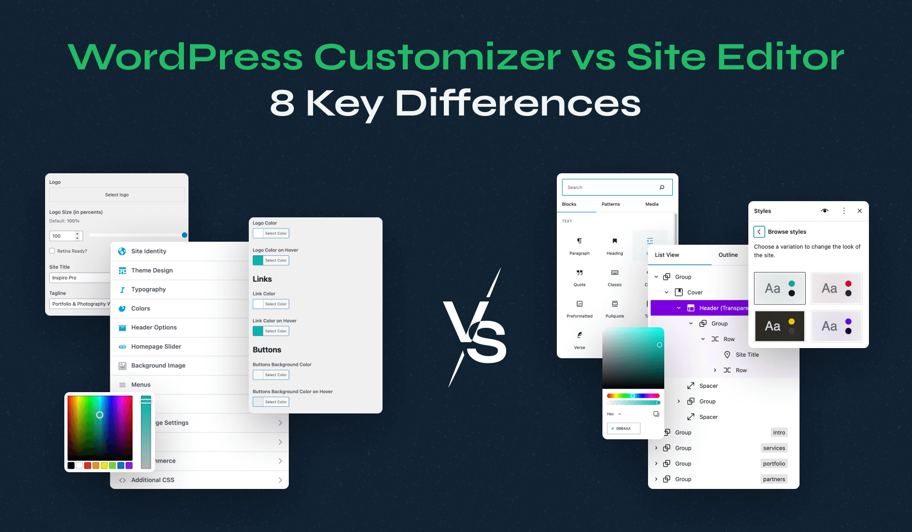 WordPress Customizer vs Site Editor: 8 Features That Are Different [Part 2]