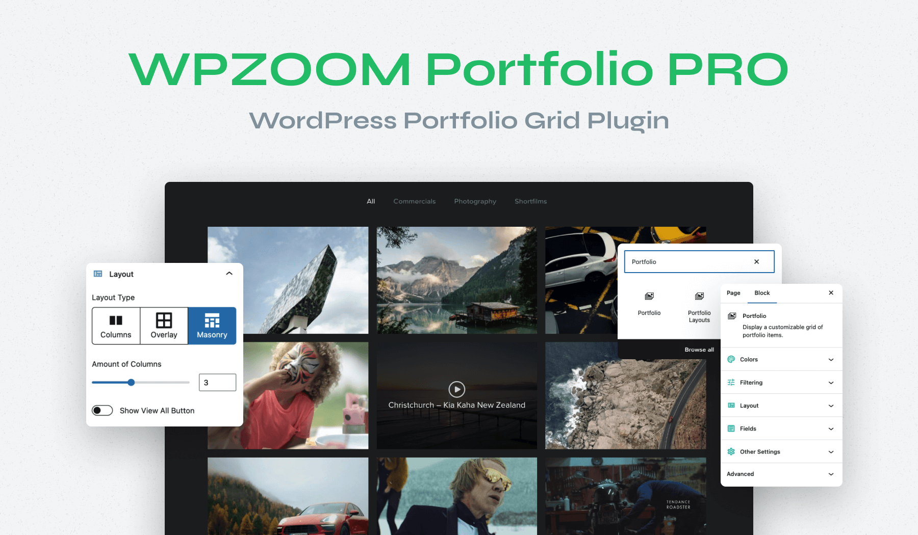 Meet WPZOOM Portfolio PRO u2014 A Portfolio Plugin Compatible With Any WordPress Theme