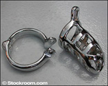 Chrome Cock Cage